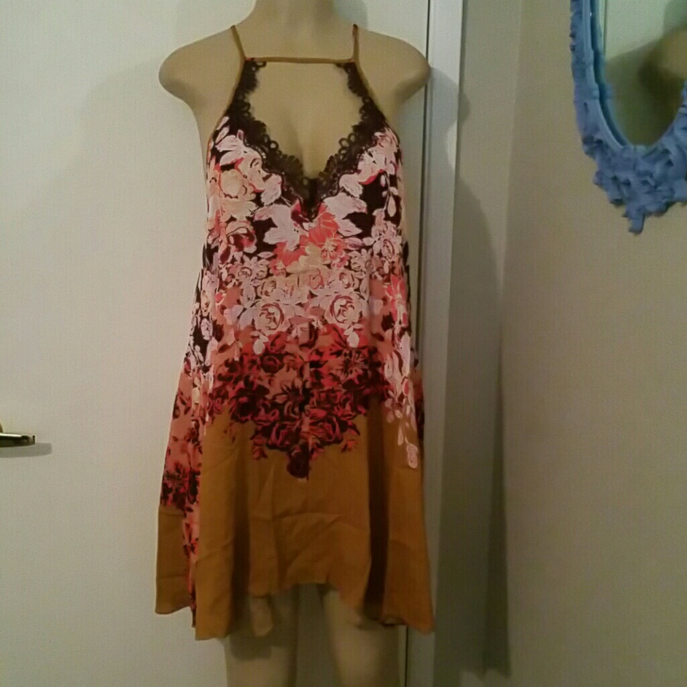 gorgeous free people Pajama dress